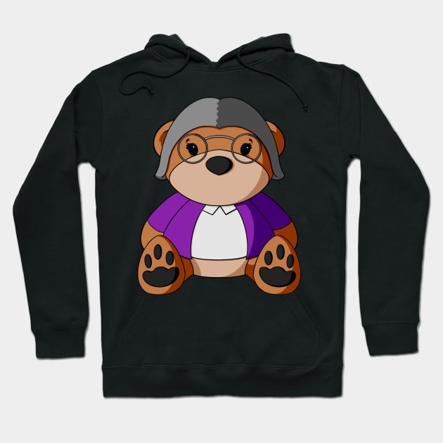 Grandmother Teddy Bear Hoodie by Alisha Ober Designs